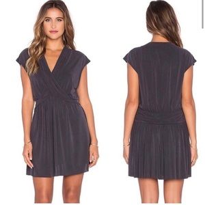 Free people dress charcoal gray